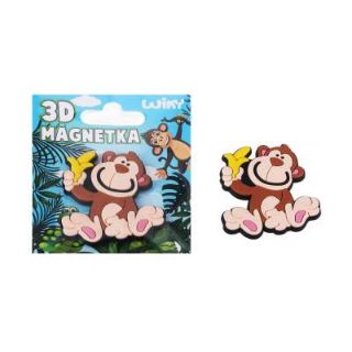 Obrázek z 3D magnet - opice 